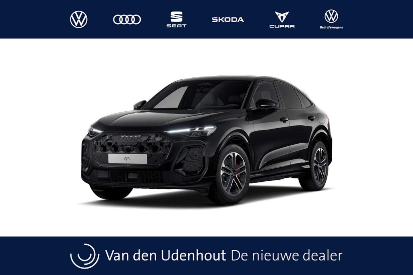 Audi Q5 Sportback - e-hybrid quattro 367 S tronic S edition Competition | Audi virtual cockpit | Hemelbekledin - AutoWereld.nl