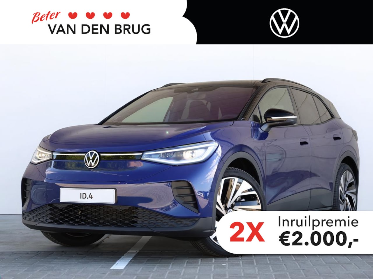 Volkswagen ID.4 - Pro Limited Edition Plus 77 kWh | 286 pk | Trekhaak | Panoramadak | 21" inch velgen | Head - AutoWereld.nl