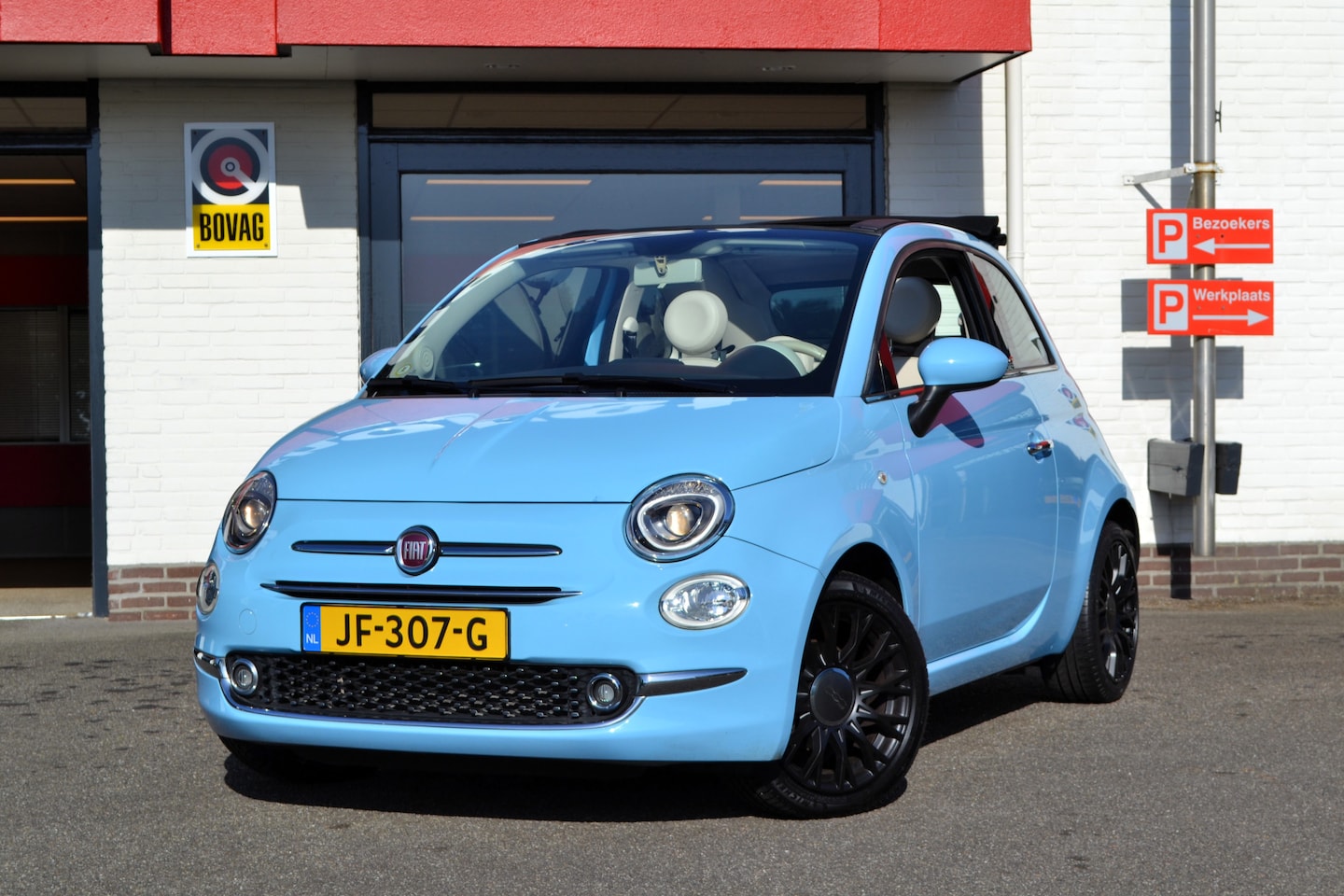 Fiat 500 C - 0.9 TwinAir Turbo Lounge 0.9 TwinAir Turbo Lounge, Cabrio, Airco, 43.000 km ! NL auto - AutoWereld.nl