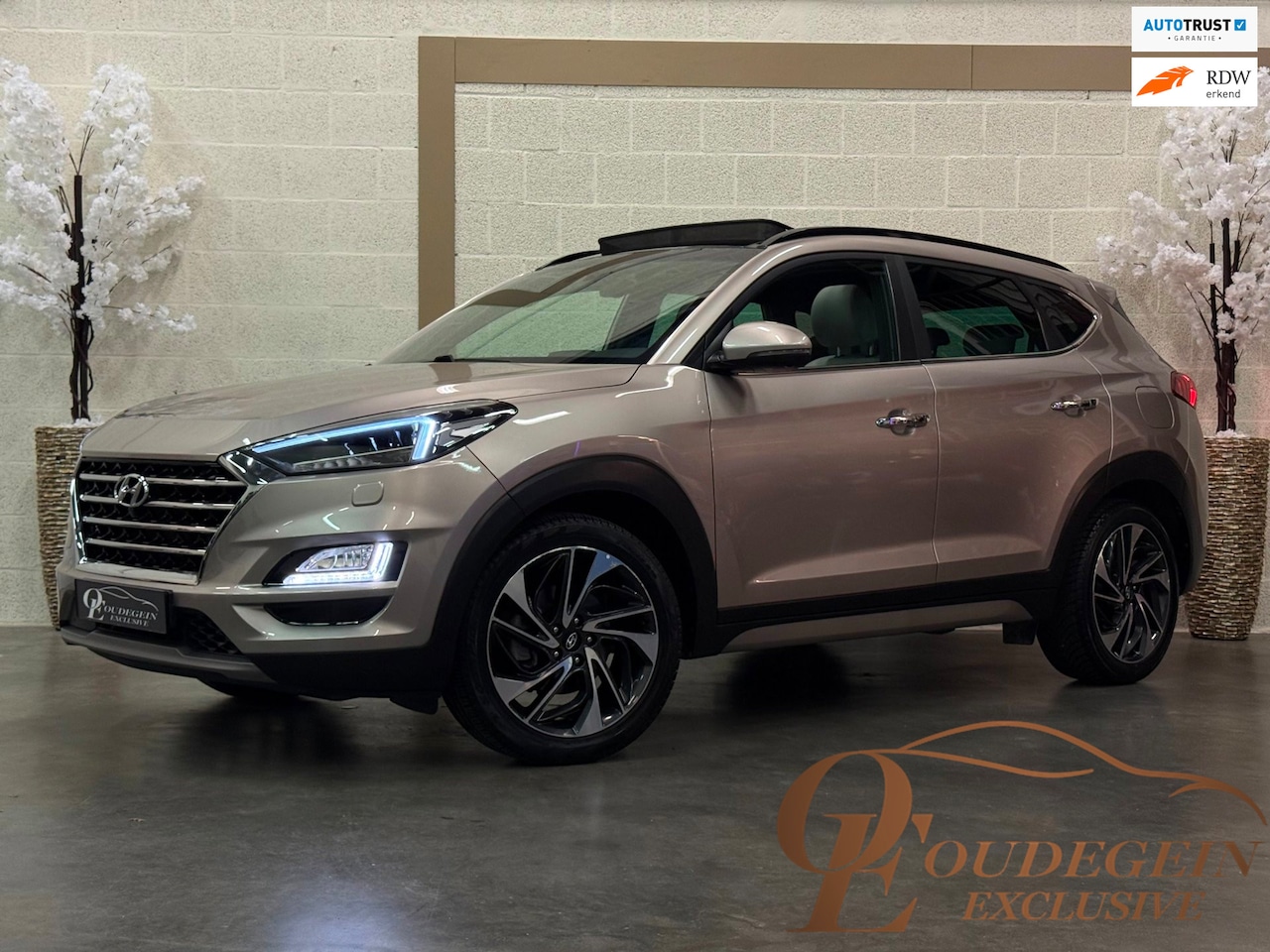 Hyundai Tucson - 1.6 T-GDI Premium Plus / EXCLUSIVE LEDER / CARPLAY / PANO / 360 CAMERA / DODEHOEK / STOELV - AutoWereld.nl