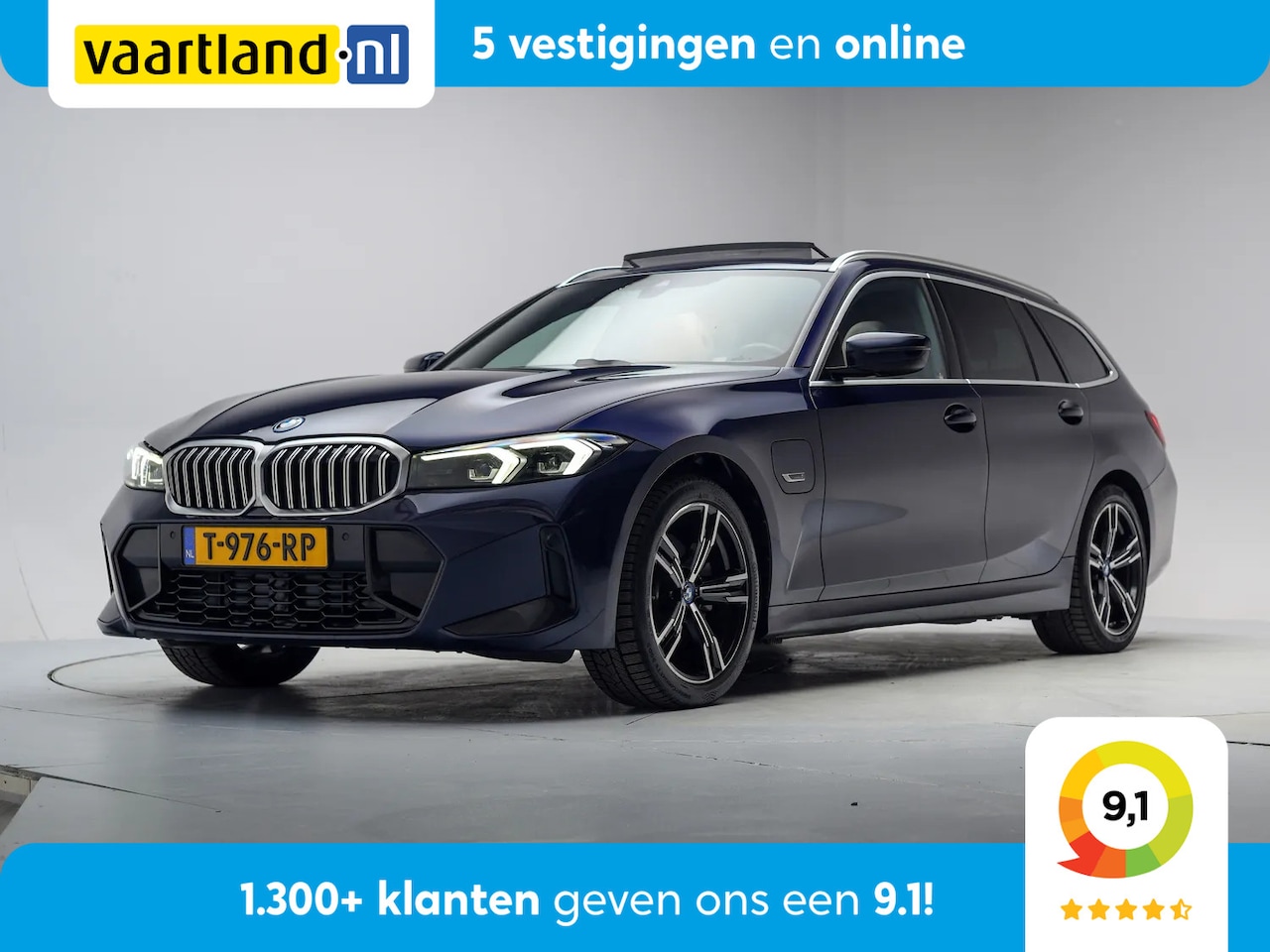 BMW 3-serie Touring - 320e M Sport High Executive Facelift [ Panoramadak Apple / Android cruise Stoelverwarming - AutoWereld.nl