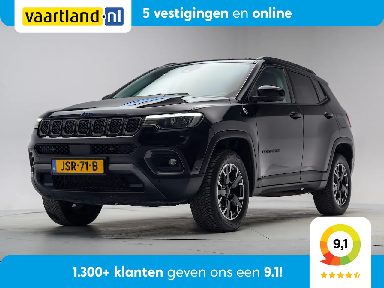 Jeep Compass - 4xe 240 Plug-in Trailhawk Aut. [ Adapt.cruise Camera Keyless ] - AutoWereld.nl