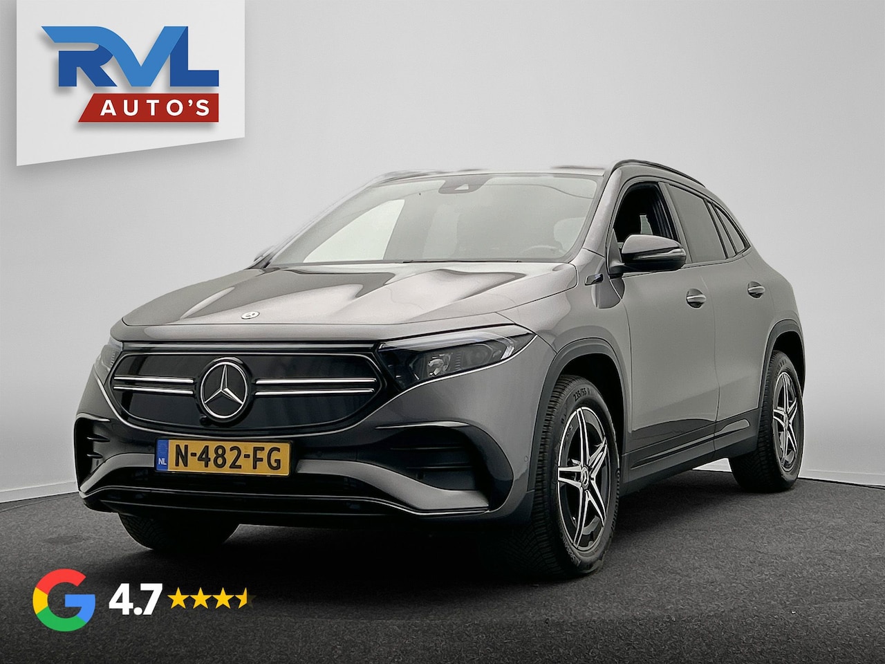 Mercedes-Benz EQA - 250 Business Solution AMG 67 kWh | Origineel Nederlands | 1e Eigenaar | Navigatie | Leder/ - AutoWereld.nl