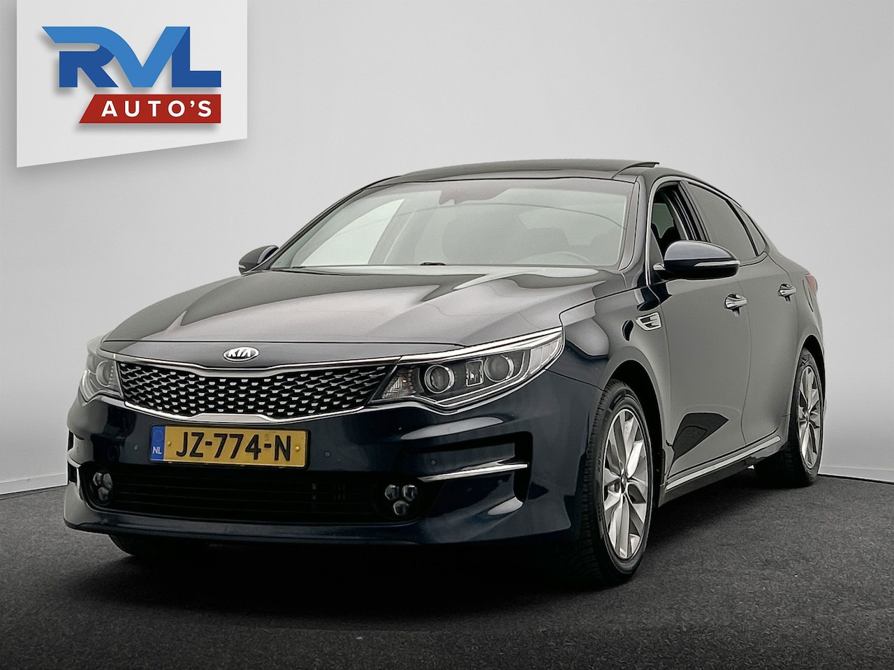 Kia Optima - 1.7 CRDi DynamicLine| Origineel NL | Memorie |Panoramadak | Keyless | Stoel/Stuur Verwarmi - AutoWereld.nl