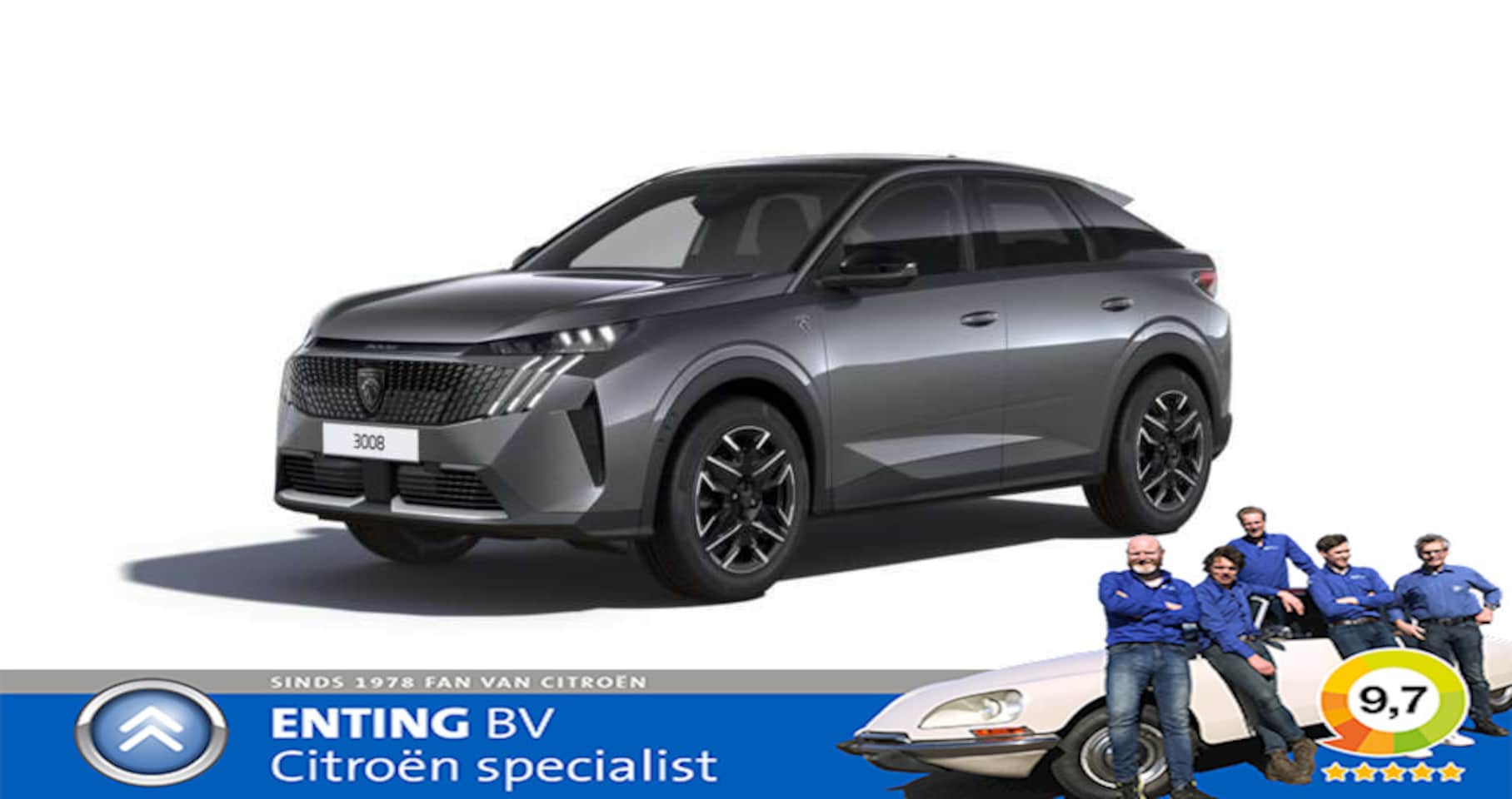 Peugeot 3008 - 1.2 Hybrid 145 GT SCHUIFDAK HIFI FOCAL ELECTRA WINTERPAKKET RIJKLAARPRIJS - AutoWereld.nl