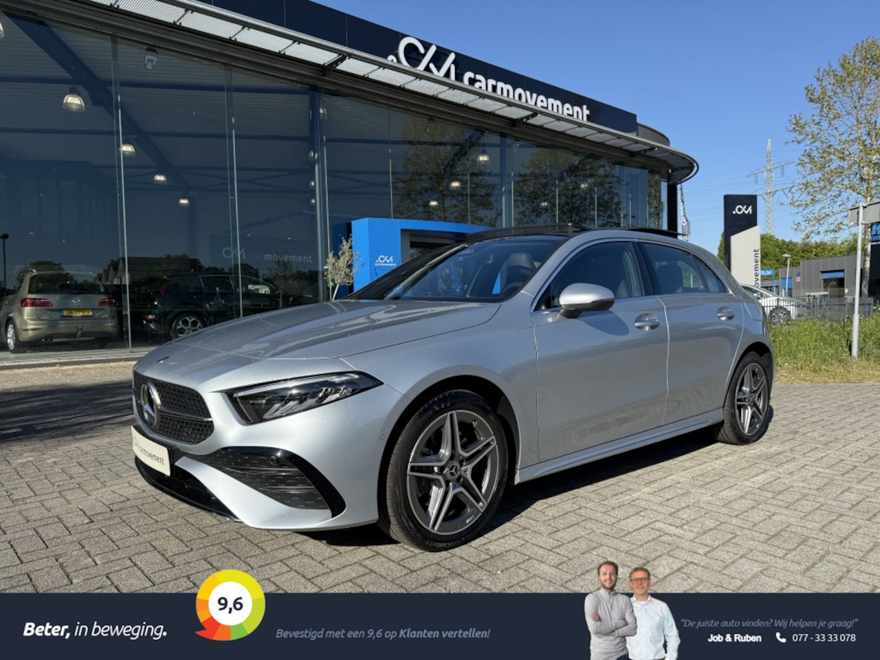 Mercedes-Benz A-klasse - 250 e AMG Line | Schuifdak | Sfeer | Camera | 16dkm!! - AutoWereld.nl