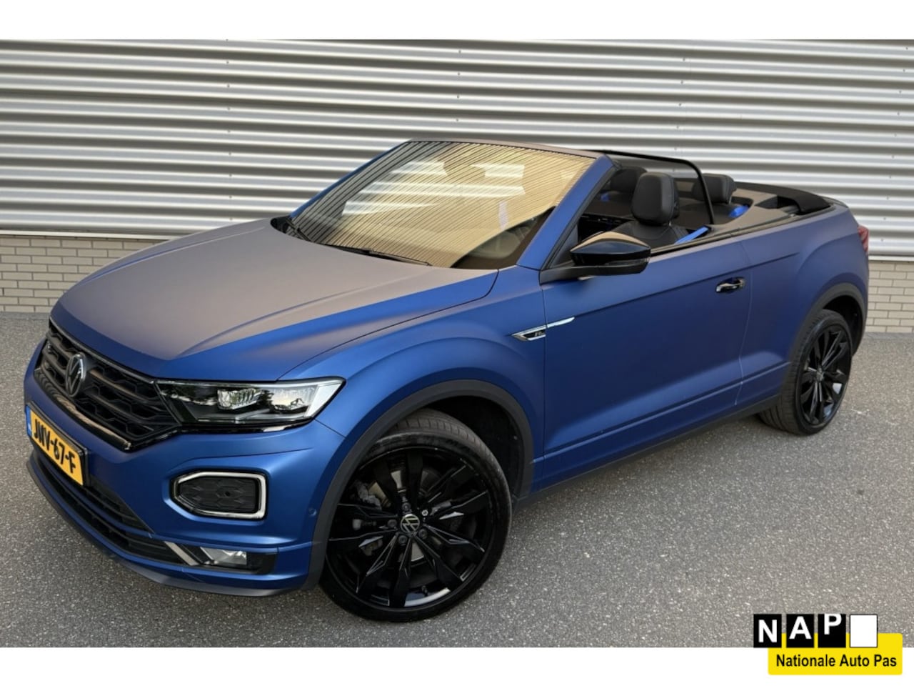 Volkswagen T-Roc Cabrio - 1.5 TSI R-Line Edit. Bleu 310/800 Vol Opties - AutoWereld.nl