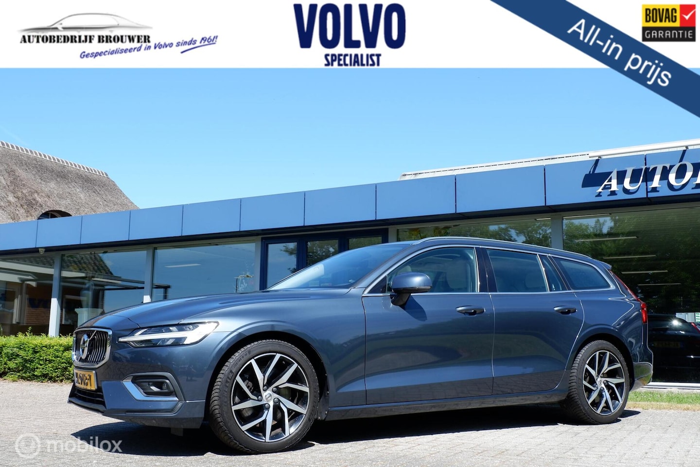 Volvo V60 - T5 250 PK GEARTRONIC8 INSCRIPTION LUXERY | MASSAGE | PANODAK | HEADUP | ACC | BLIS - AutoWereld.nl