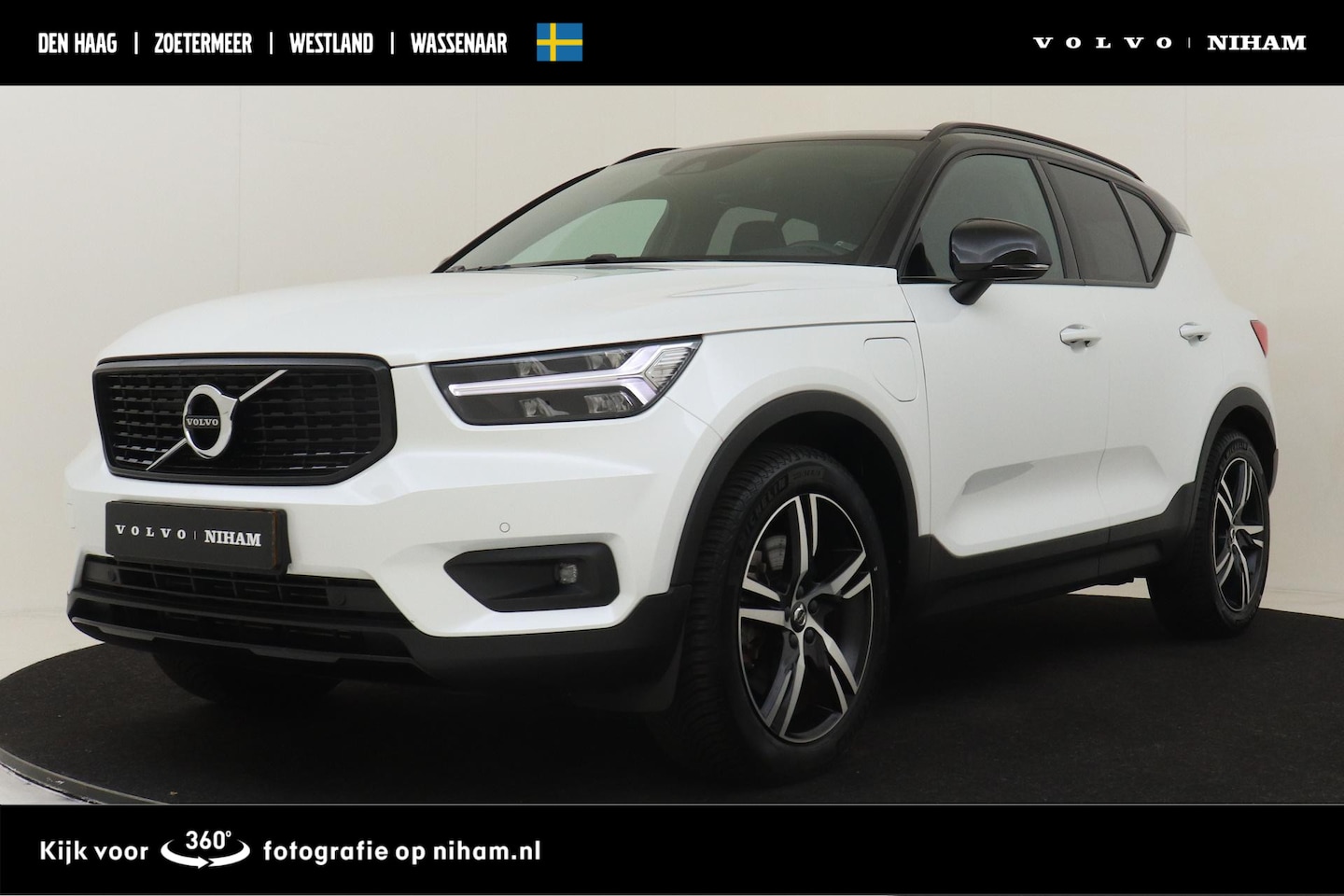 Volvo XC40 - T5 TWIN ENGINE R-DESIGN *VOL!* -PANO.DAK|HARMAN/KARDON|POWER-SEATS|ADAP.CRUISE|BLIS|KEYLES - AutoWereld.nl