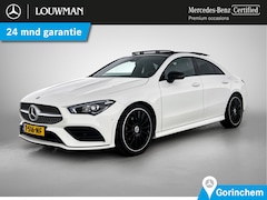 Mercedes-Benz CLA-Klasse - 180 AMG Line Panoramadak | Leder | Multispaaks | Stoelverwarming | Night Pakket Inclusief