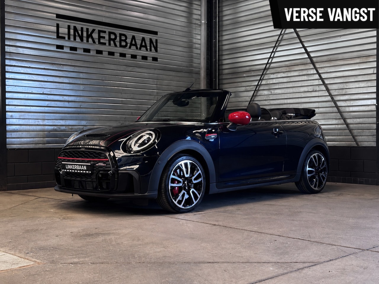 MINI Cabrio - 2.0 John Cooper Works 231pk | Full Option | Yours | Leder | H&K | ACC | 18 inch | - AutoWereld.nl