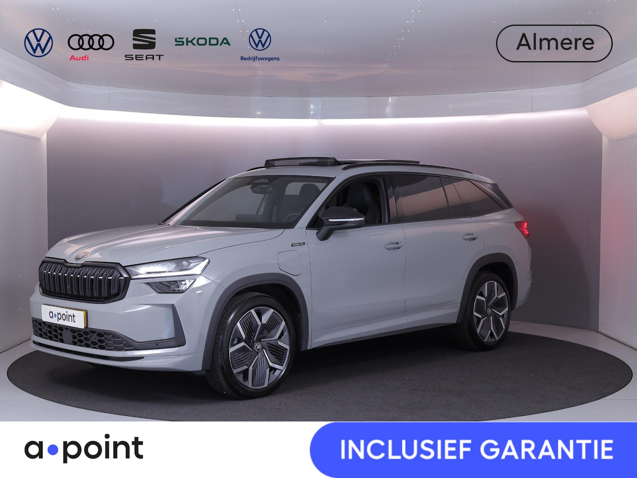 Skoda Kodiaq - 1.5 TSI PHEV Sportline Business 204 pk Automaat | Verlengde garantie | Navigatie | Panoram - AutoWereld.nl