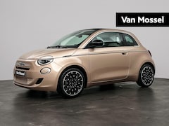 Fiat 500 C - 1.0 Hybrid La Prima | Cabrio | Camera | Navigatie | Sensoren voor&achter | Stoel&Stuur Ver