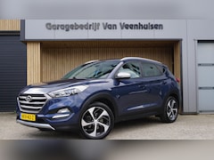 Hyundai Tucson - 1.6 T-GDi 177pk Comfort 4WD Navi Trekhaak A-Camera 19inch LM Stuur & Stoel V.W. 65360km