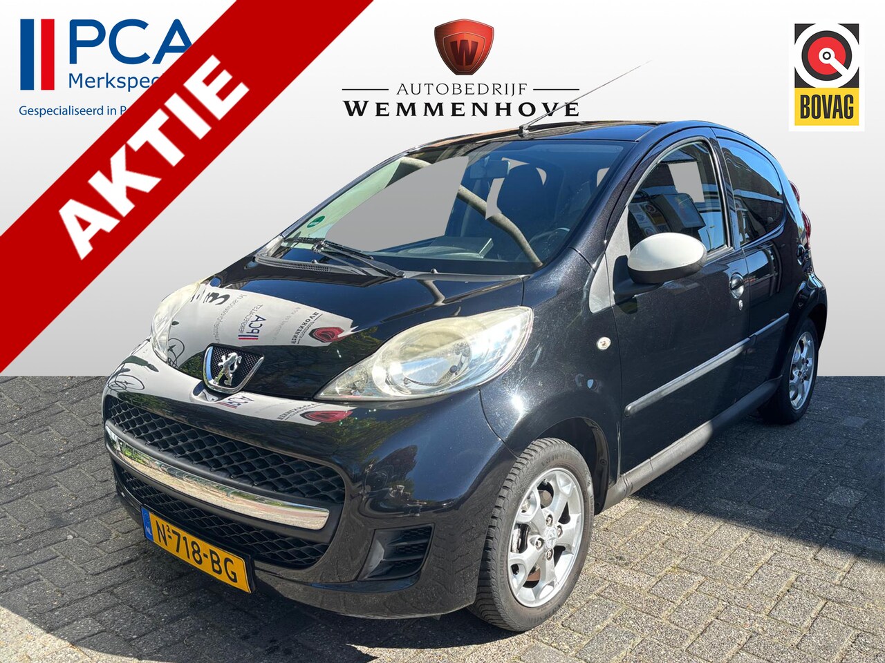 Peugeot 107 - 1.0-12V XS 5-Deurs/Airco/CV/El. Ramen/Alu wielen - AutoWereld.nl