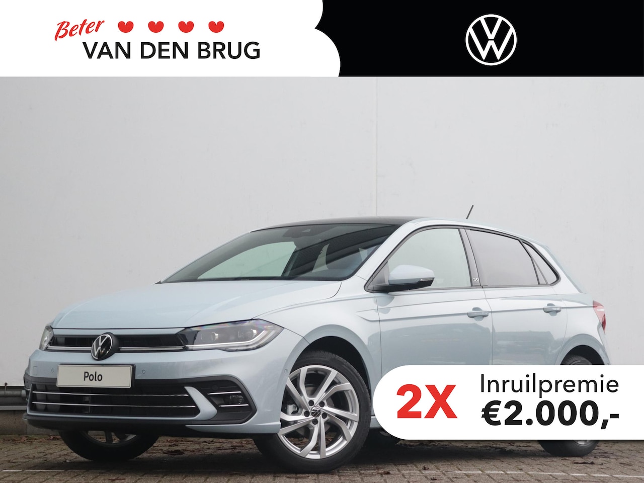 Volkswagen Polo - 50 Edition 1.0 TSI 95 PK | Adaptieve Cruise | 17" inch velgen | Digital cockpit | Panorama - AutoWereld.nl
