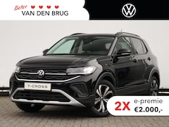 Volkswagen T-Cross - Life Edition 1.0 TSI 95 PK Camera | PDC | Climate Control | LED | 17" inch velgen |