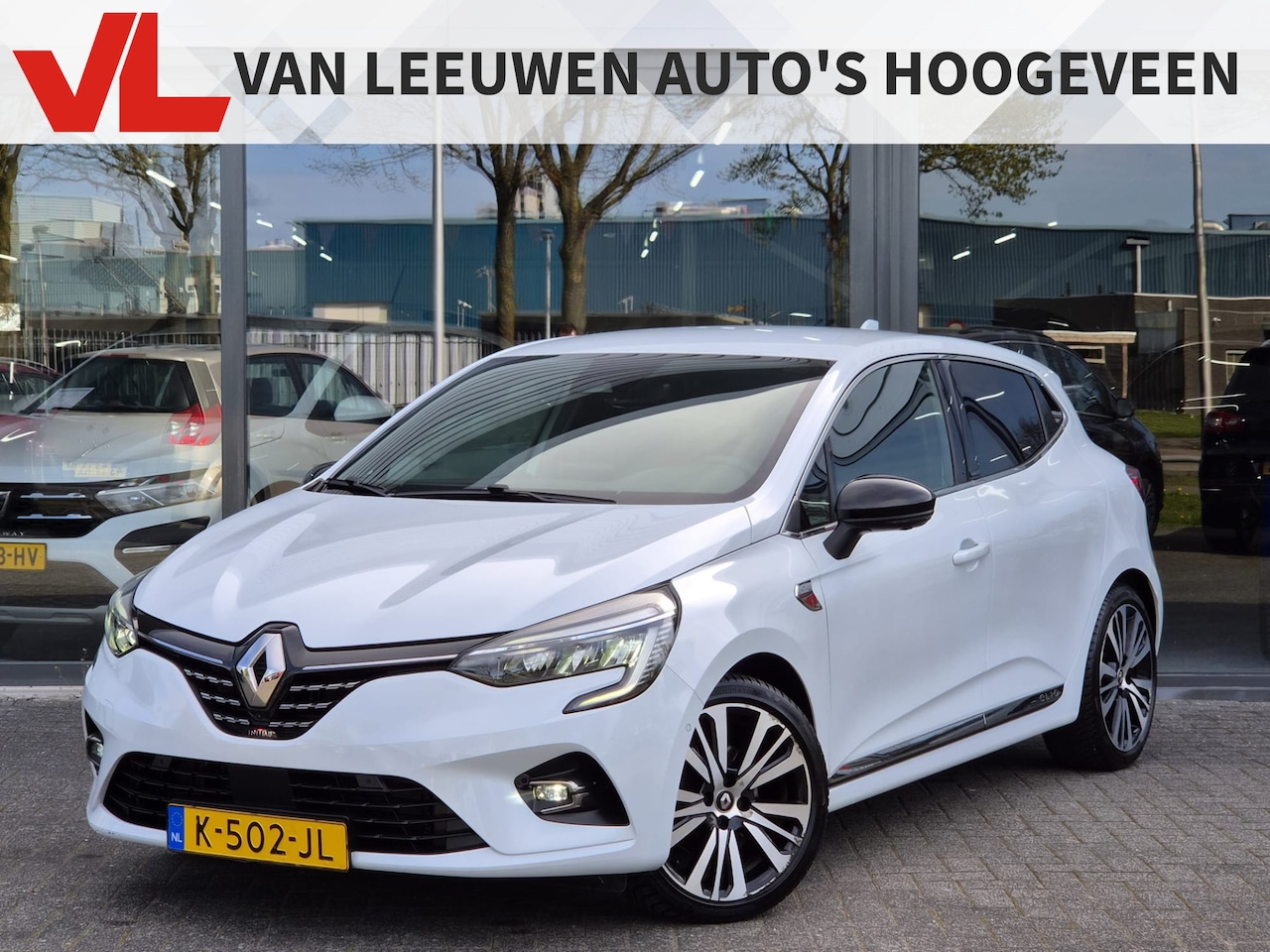 Renault Clio - 1.6 E-Tech Hybrid 140 Initiale Paris | Stoel+stuur verwarming | 360 Camera | Leder | - AutoWereld.nl