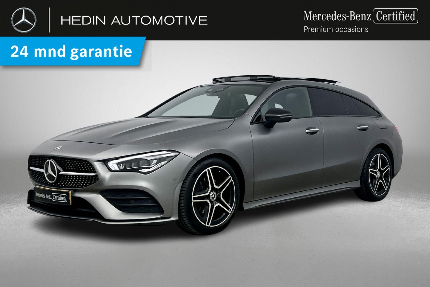 Mercedes-Benz CLA-klasse Shooting Brake - CLA 180 Automaat Business Solution AMG | Designo | Premium Plus Pakket | Nightpakket | Pan - AutoWereld.nl