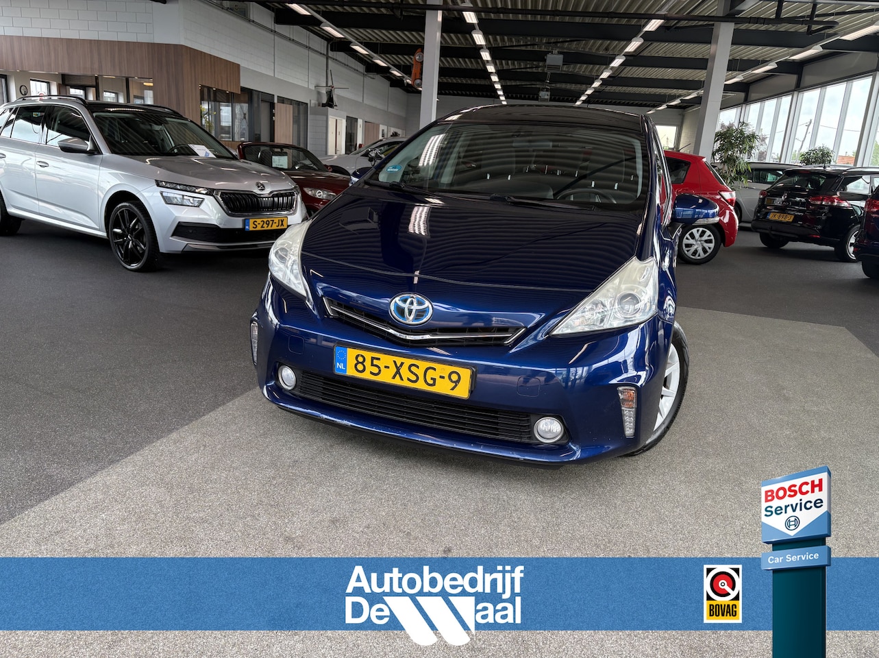 Toyota Prius Wagon - 1.8 Hybrid Aspiration 96g 7-PERSOONS PANORAMADAK/KEYLESS/HUD/CLIMA/CRUISE - AutoWereld.nl