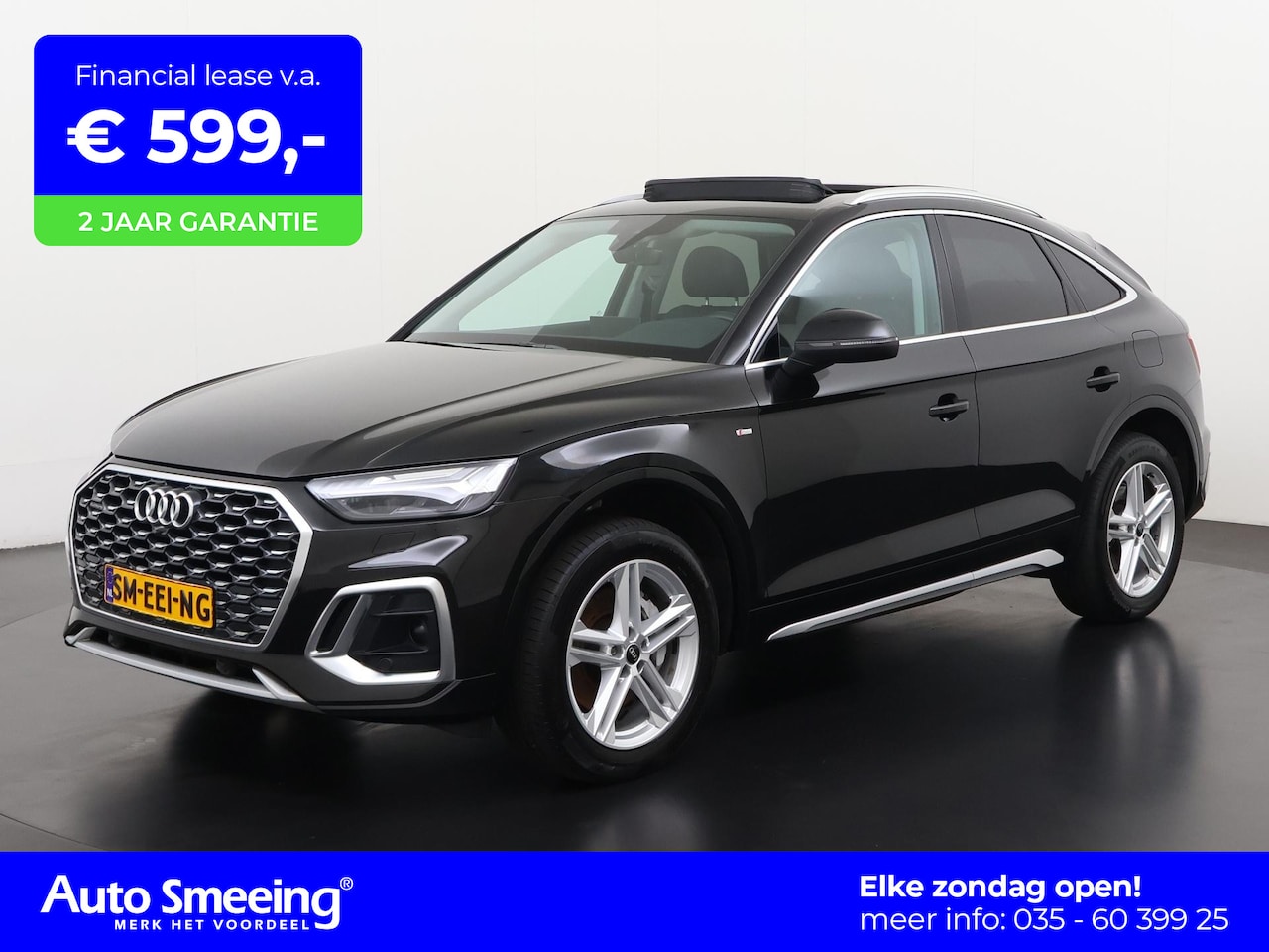 Audi Q5 Sportback - 50 TFSIe S edition | Panoramadak | Leder | Trekhaak | Zondag Open! - AutoWereld.nl