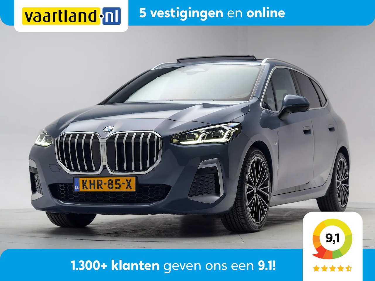 BMW 2-serie Active Tourer - 218i M Sport Aut. [ Pano Leder HUD HarmanKardon ] - AutoWereld.nl