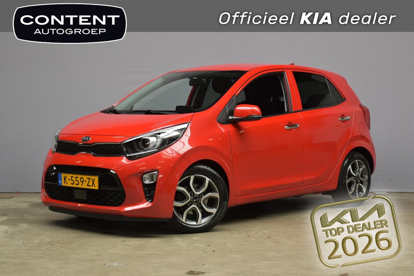 Kia Picanto - 1.0 DPi AMT 67pk 4-zits DynamicPlusLine - AutoWereld.nl