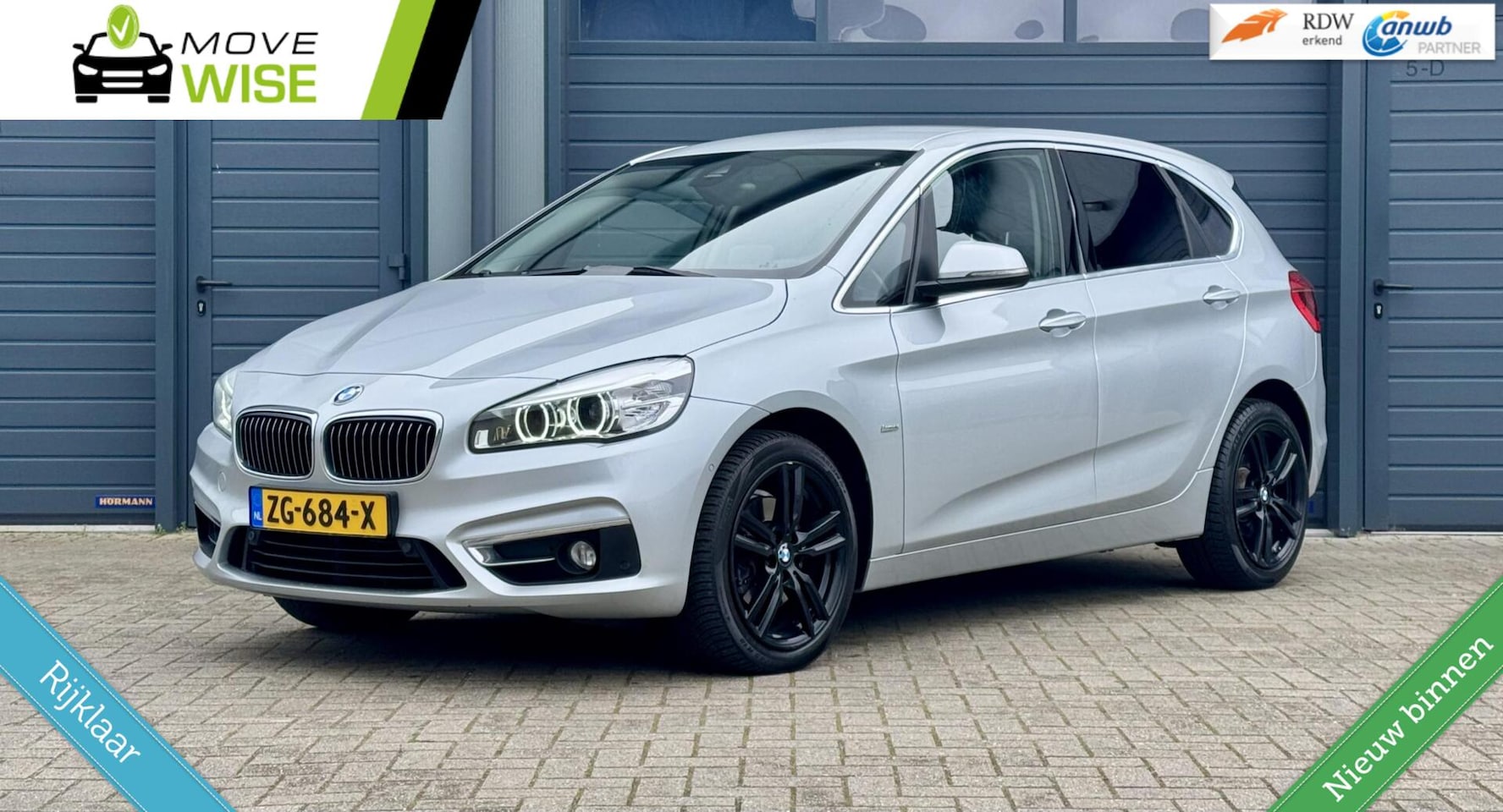 BMW 2-serie Active Tourer - 220i 192pk Luxury | AUTOMAAT | Compleet ! | 133.000 KM | Hoge Zit | Camera | - AutoWereld.nl