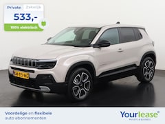 Jeep Avenger - Summit 54 kWh 3 fase | All-in 533, - Private Lease | Direct uit voorraad