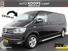Volkswagen Transporter - T6 Dubbele Cabine 2.0 TDI 150Pk DSG-7 4-Motion Lang Highline BTW Vrij/Marge | 2X Schuifdeu