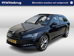 Skoda Superb Combi - 1.4 TSI iV Sportline Business / AUTOMAAT/ PANO/ STANDKACHEL/ TREKHAAK/ STUUR+STOELVERWARM.