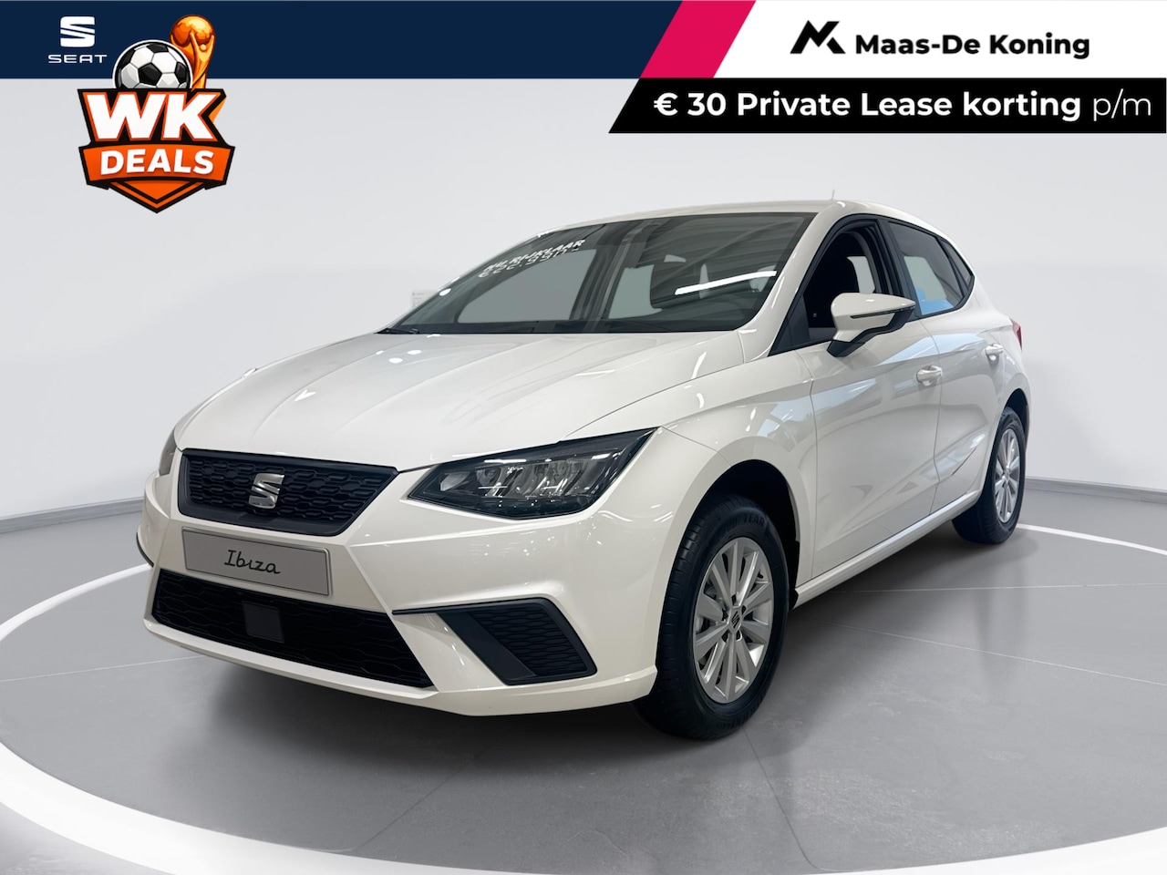 SEAT Ibiza - 1.0 EcoTSI Style APPLE CARPLAY Lichtmetalen velgen | Parkeersensoren | 2500 herwaardering! - AutoWereld.nl