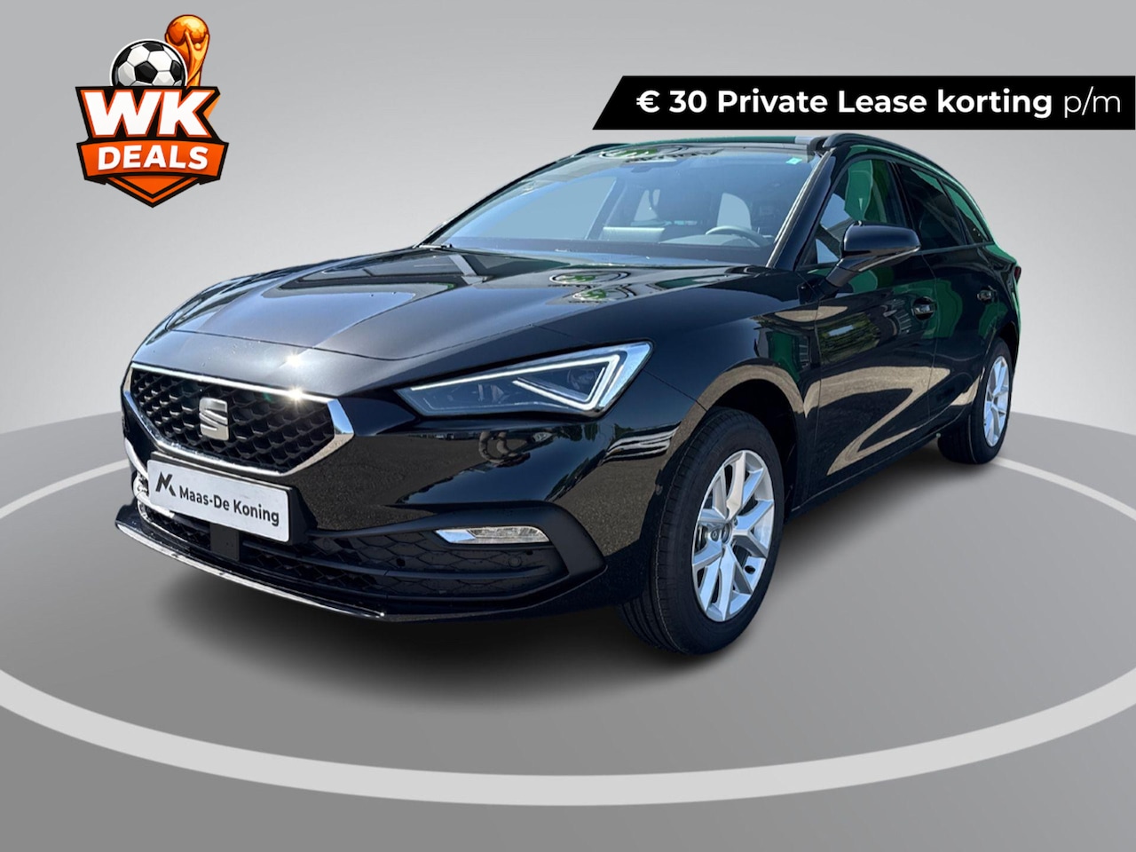 SEAT Leon Sportstourer - Style Business Intense 1.5 eTSI 115 PK DSG Stationwagen | Matrix LED| Herwaardering! - AutoWereld.nl