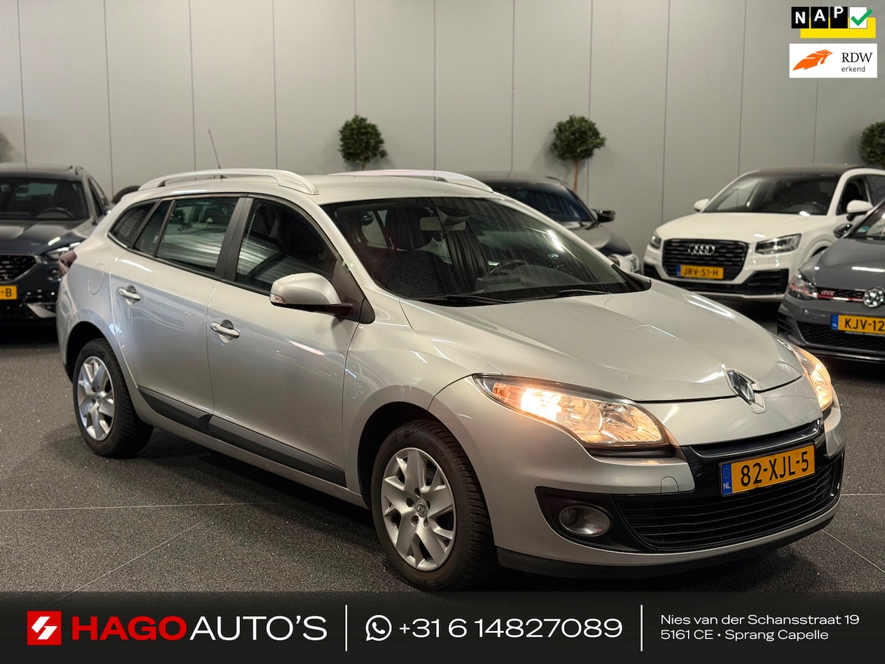 Renault Mégane Estate - 1.5 dCi Expression NAVI/CRUISE/PDC/TREKHAAK - AutoWereld.nl