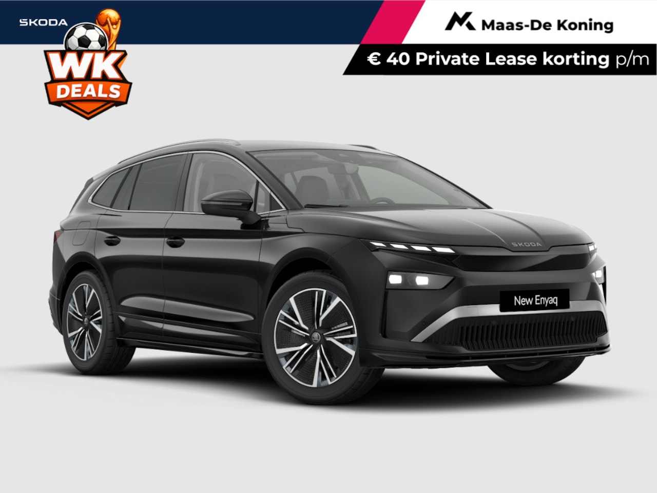 Skoda Enyaq iV - Business Edition Elektromotor 210 kW / 286 PK SUV 20'' velgen | wegklapbare trekhaak | 3.0 - AutoWereld.nl