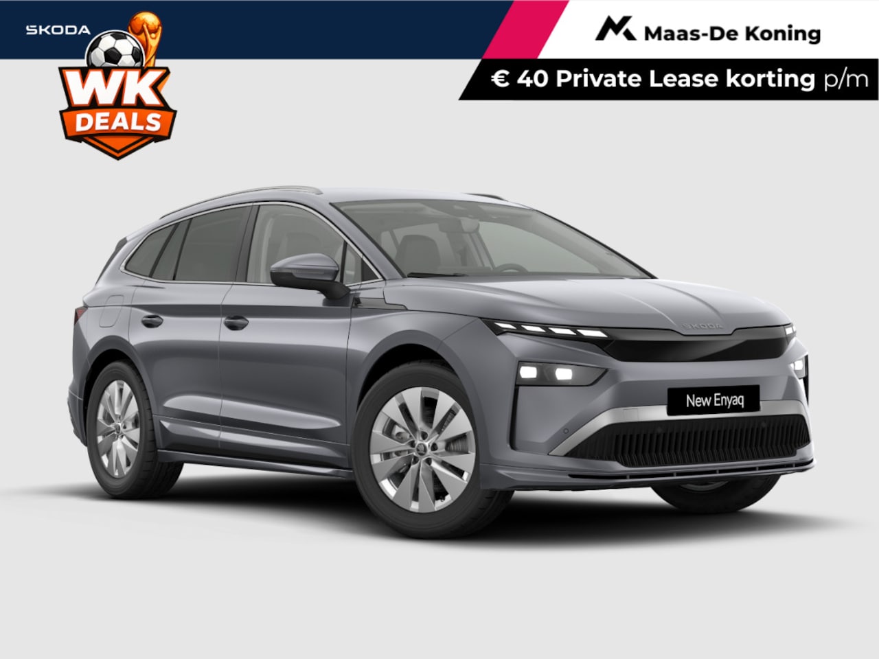 Skoda Enyaq iV - Business Edition Elektromotor 210 kW / 286 PK SUV Trekhaak wegklapbaar | 3.000,- inruilbon - AutoWereld.nl