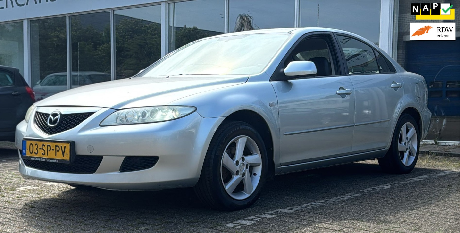 Mazda 6 Sport - 2.0 CiTD Executive 128.000km/leder/navi/xenon - AutoWereld.nl