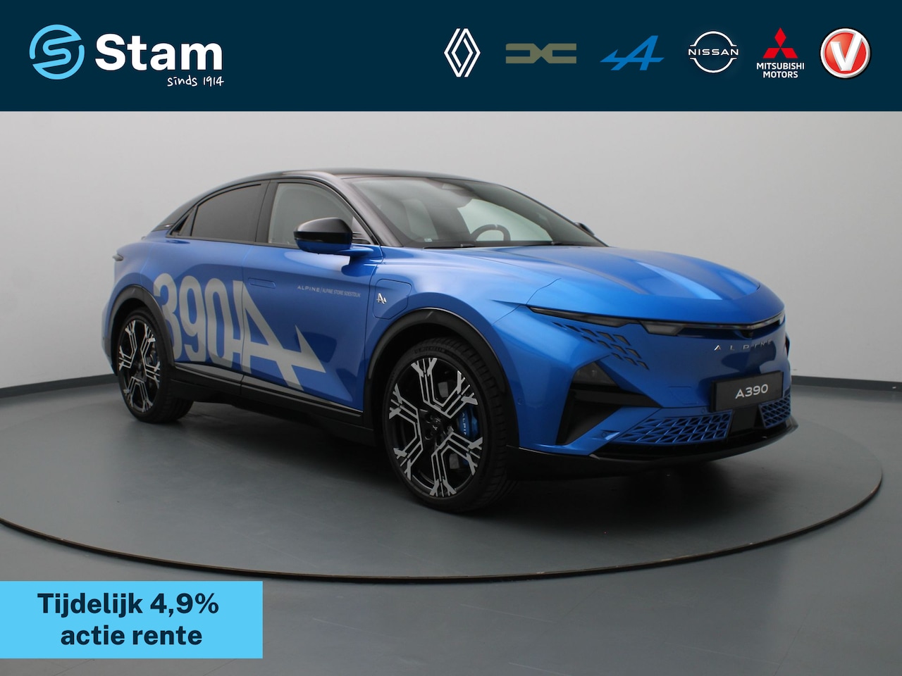 Alpine A390 - GT 89kWh Devialet XtremeSound | 360° Camera | Pack Driving | Massage - AutoWereld.nl