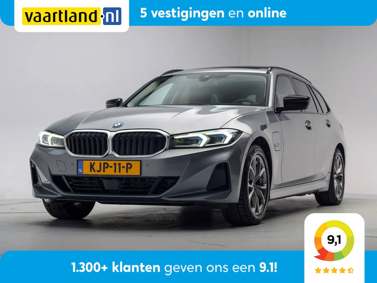 BMW 3-serie Touring - 330e High Executive Sport [ Panorama Leder Stoelverwarming Camera ] - AutoWereld.nl