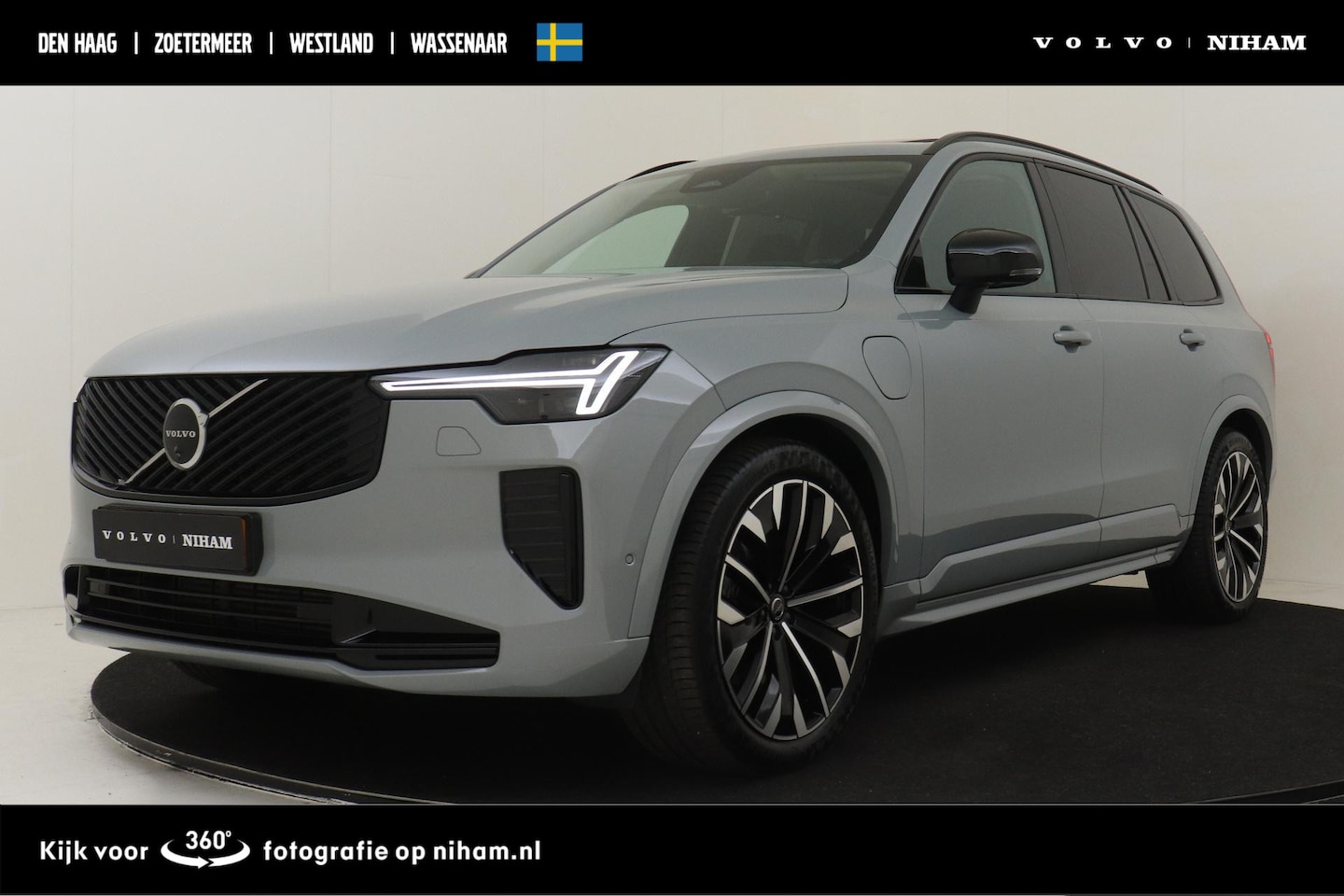 Volvo XC90 - II T8 PLUG-IN HYBRID AWD ULTRA DARK -PANO.DAK|HARMAN/KARDON|LUCHTVERING|360°CAM|HEAD-UP DI - AutoWereld.nl