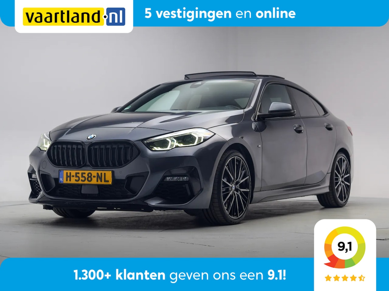 BMW 2-serie Gran Coupé - 218i M Sport High Executive Aut. [ Panorama Leder HUD M-Stoelen ] - AutoWereld.nl