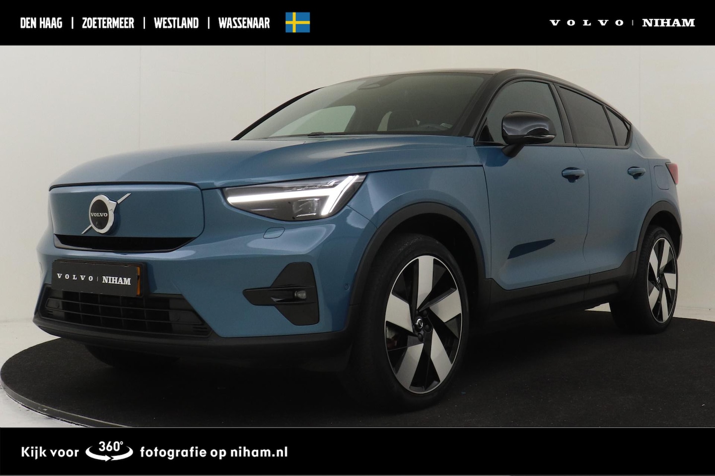 Volvo C40 - RECHARGE TWIN INTRO EDITION 78 kWh *FULL OPTIONS!* -PANO.DAK|HARMAN/KARDON|360°CAM|POWER-S - AutoWereld.nl