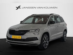 Skoda Karoq - 1.5 TSI ACT Sportline Business Automaat Pano Trekhaak Leder Stoelverwarming Canton