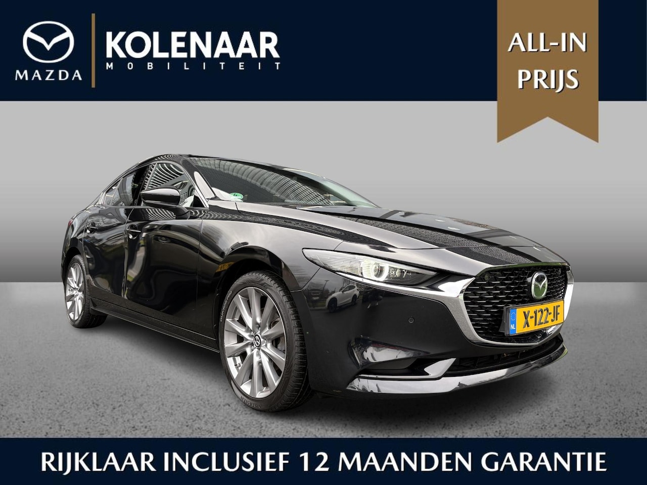 Mazda 3 - Sedan Exclusive-line 2.0 e-Sky-G 150pk Comfort Pack/1e eigenaar/Dealeronderhouden/Navi/HUD - AutoWereld.nl