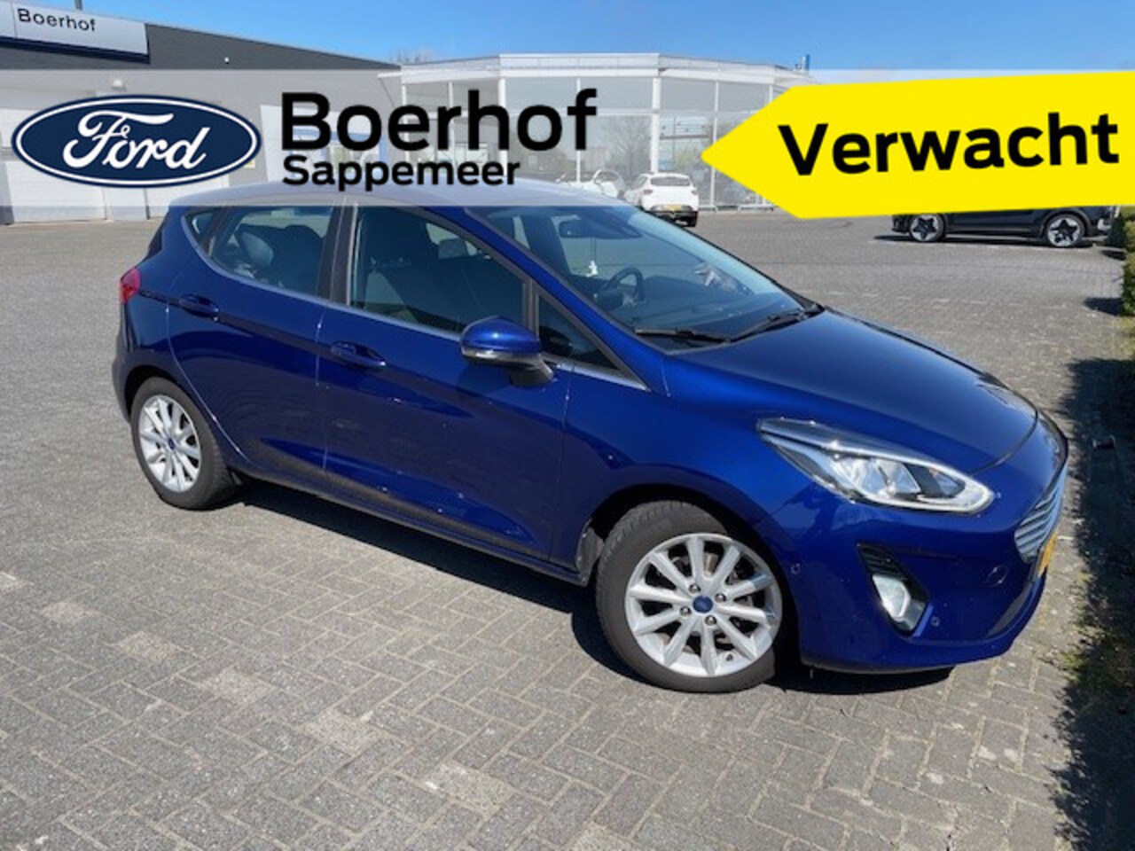 Ford Fiesta - Titanium | Voorruitverw. | Clima | Auto-Park | Adap. Cruise | Camera | All season | - AutoWereld.nl
