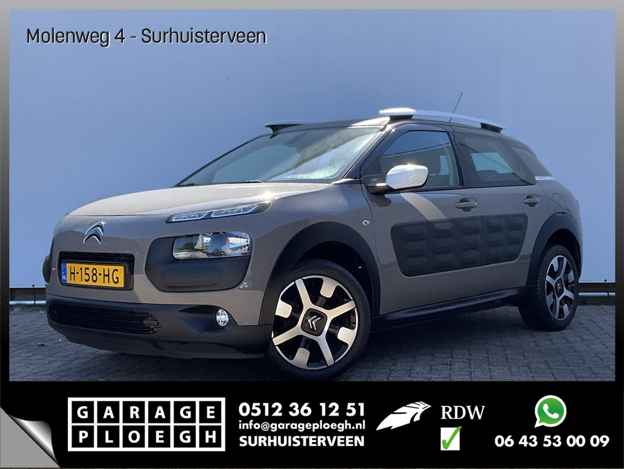 Citroën C4 Cactus - 1.2 VTi Shine Cruise Camera Clima Bluetooth 17 Inch Hoogzitter - AutoWereld.nl