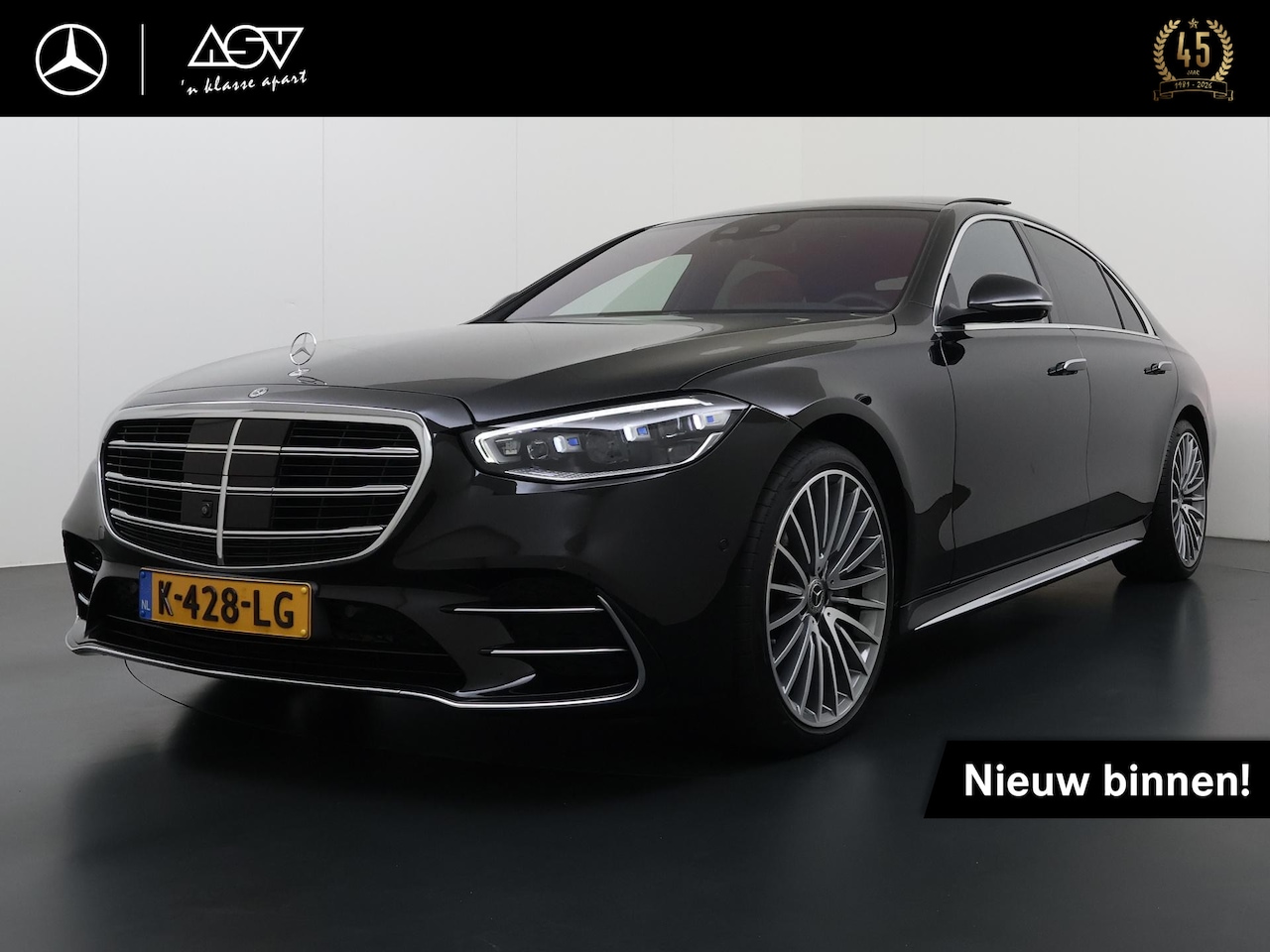 Mercedes-Benz S-klasse - 500 4MATIC Lang AMG Line | Massage stoelen Voor + Achter | Panorama - Schuifdak | Head-Up - AutoWereld.nl