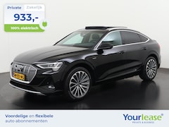Audi e-tron Sportback - 55 quattro S edition 95 kWh | All-in 933, - Private Lease | Direct uit voorraad
