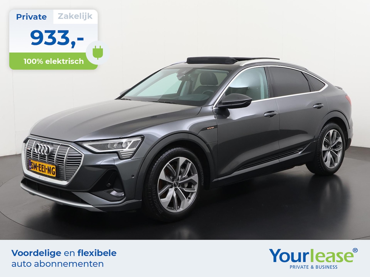 Audi e-tron Sportback - 55 quattro S edition S-Line 95 kWh | All-in 933,- Private Lease | Direct uit voorraad - AutoWereld.nl