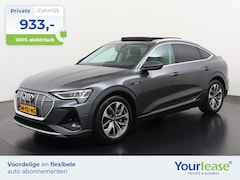 Audi e-tron Sportback - 55 quattro S edition S-Line 95 kWh | All-in 933, - Private Lease | Direct uit voorraad